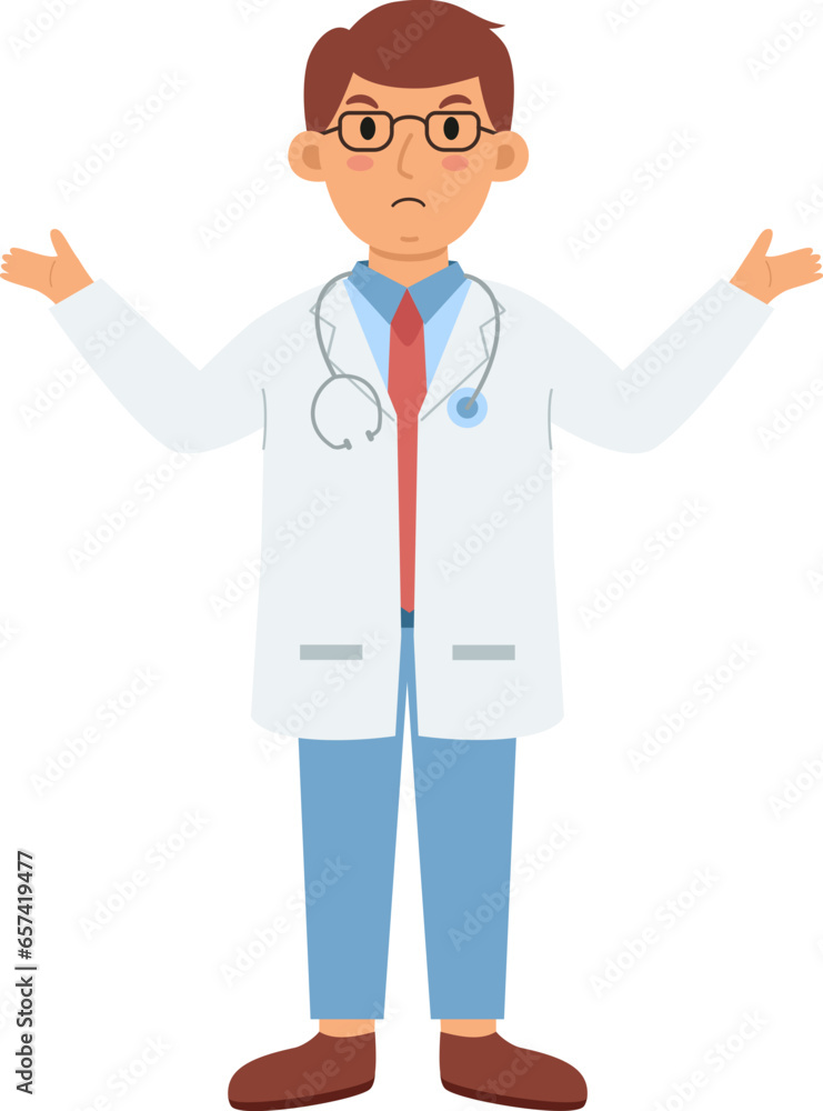 Doctor Character Illustration Doctor Character Illustration