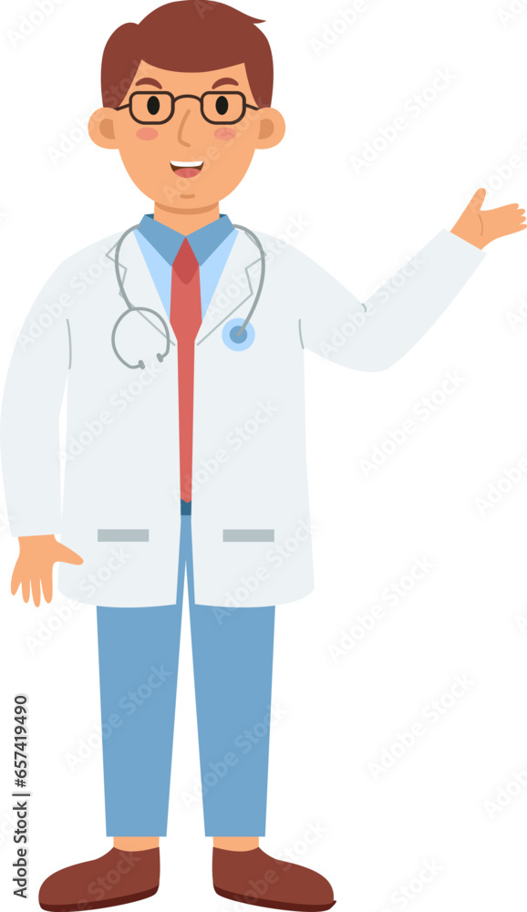 Doctor Character Illustration Doctor Character Illustration
