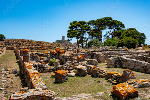 Archaeological Park of Nora - Sardinia - Italy photo