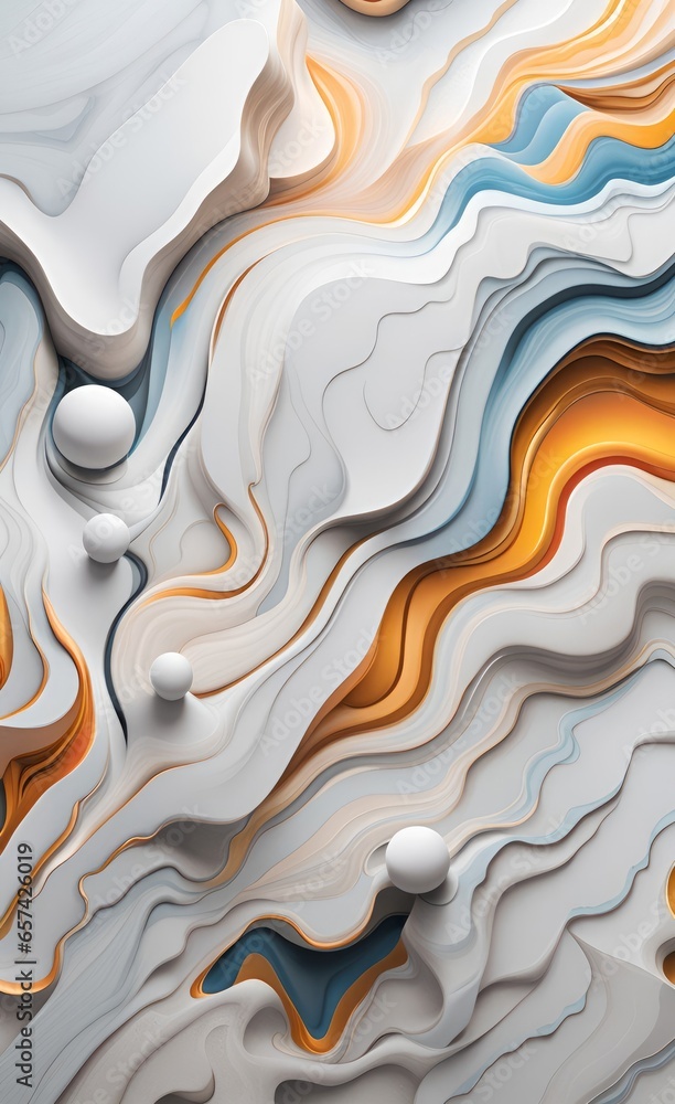 Abstract marble mural wallpaper, Generative AI Abstract marble mural wallpaper, Generative AI