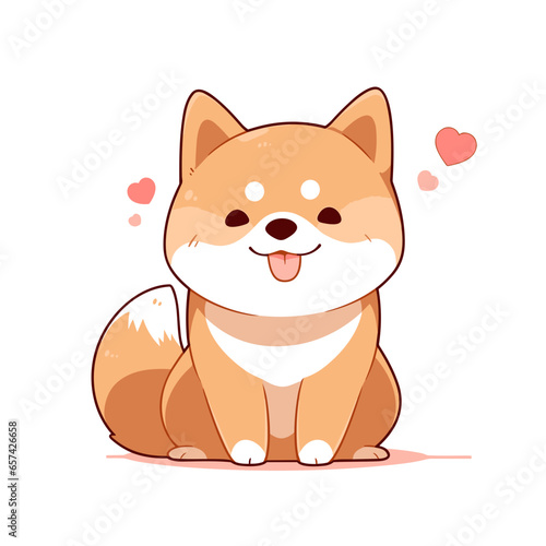 Cute Shiba Inu Dog
