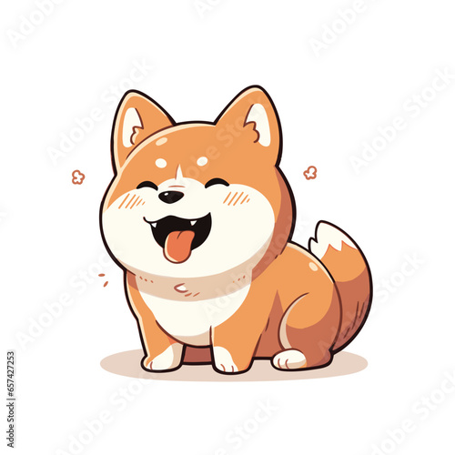 Cute Shiba Inu Dog