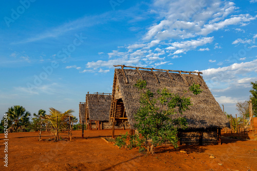 Campement dans l'ouest de Madagascar photo