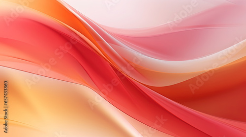 Colorful Abstract of Soft Painting Texture Design Wavy background