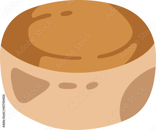 Biscuit icon illustration