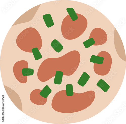 Naan icon illustration