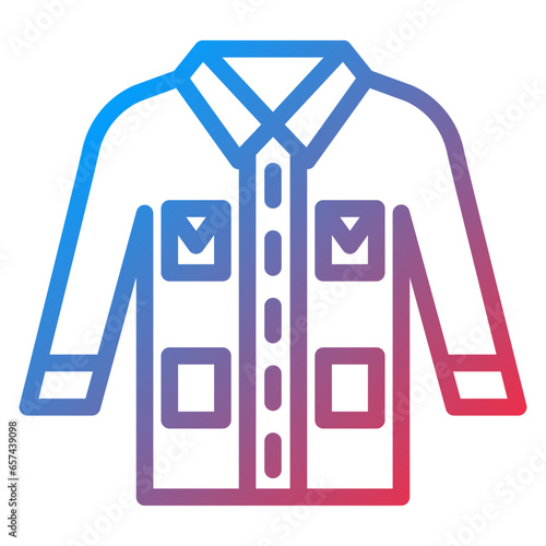 Vector Design Jacket Icon Style