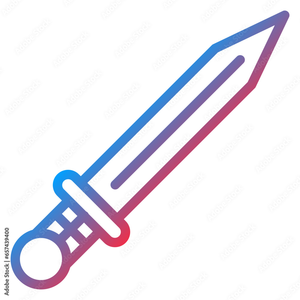 Vector Design Sword Icon Style Vector Design Sword Icon Style