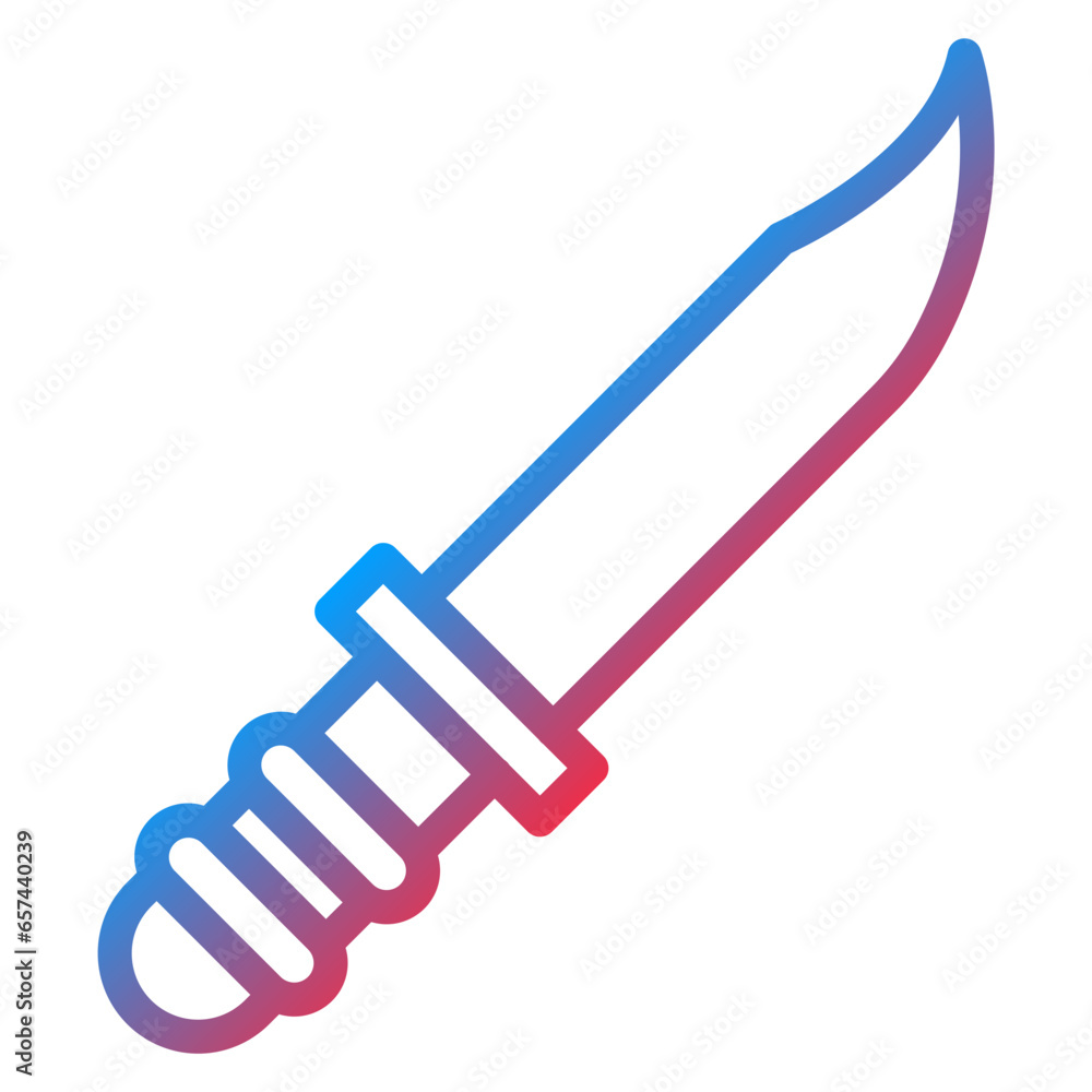 Vector Design Knife Icon Style Vector Design Knife Icon Style