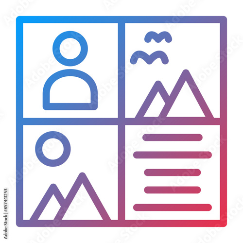 Vector Design Storyboard Icon Style