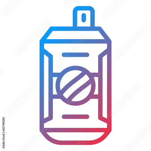 Vector Design Cola Can Icon Style