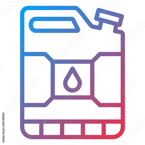Vector Design Gasoline Icon Style