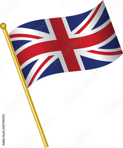 United Kingdom  Flag vector illustration eps10.