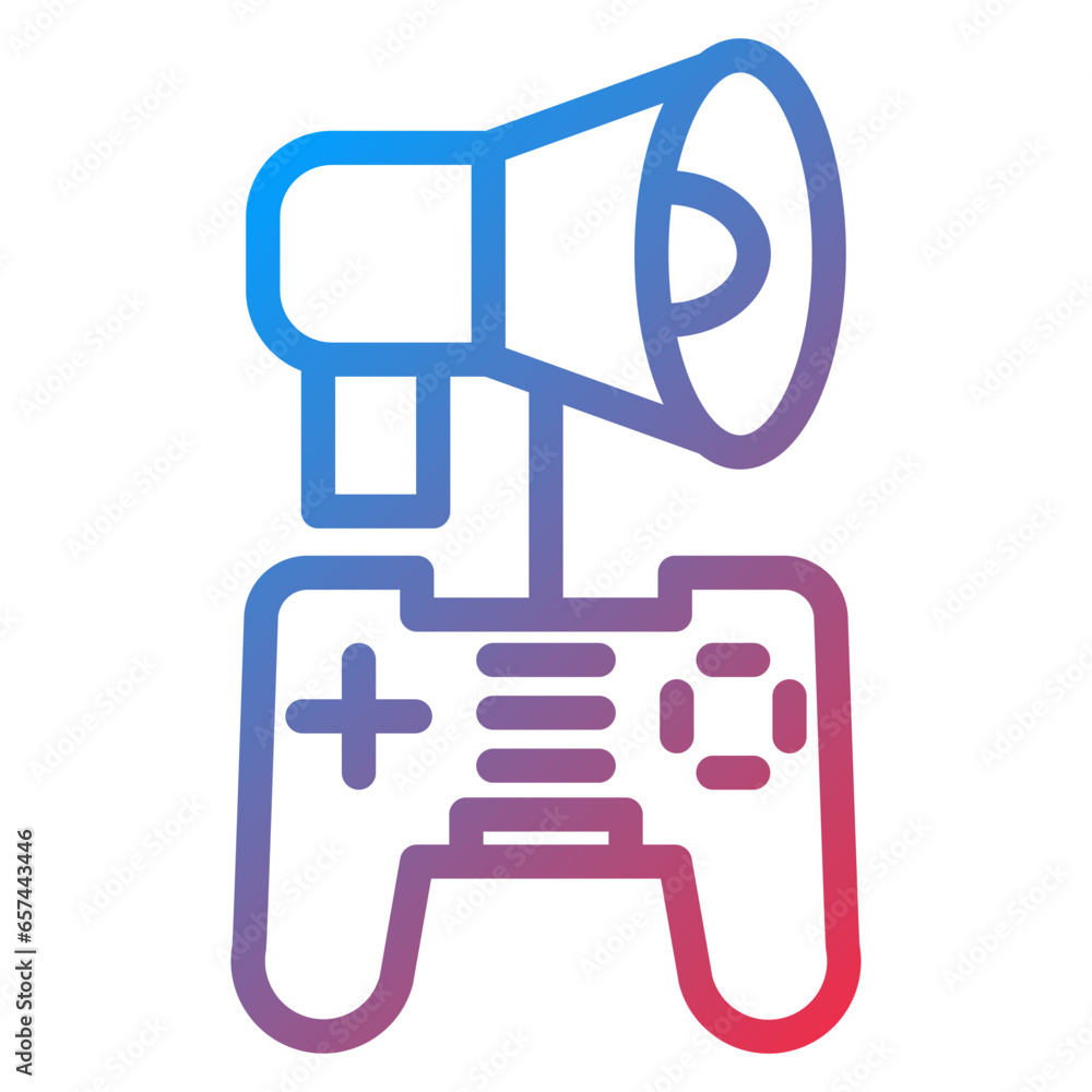 Vector Design Game Ads Icon Style Vector Design Game Ads Icon Style