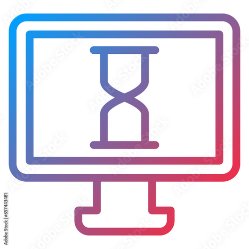 Vector Design Lag Icon Style
