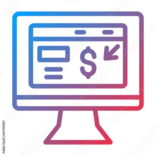 Vector Design Crowdfunding Portal Icon Style