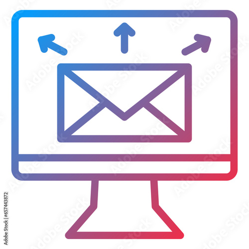 Vector Design Mass Mailing Icon Style