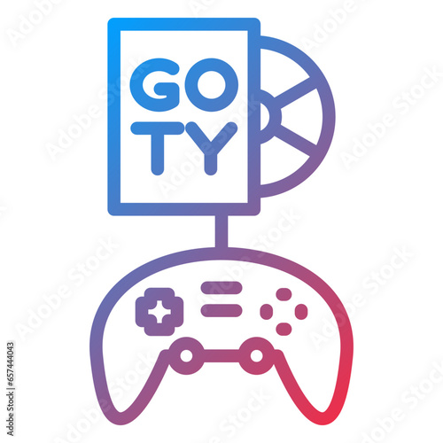 Vector Design Gotty Edition Icon Style