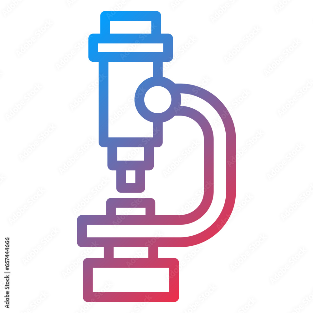 Vector Design Microscope Icon Style Vector Design Microscope Icon Style