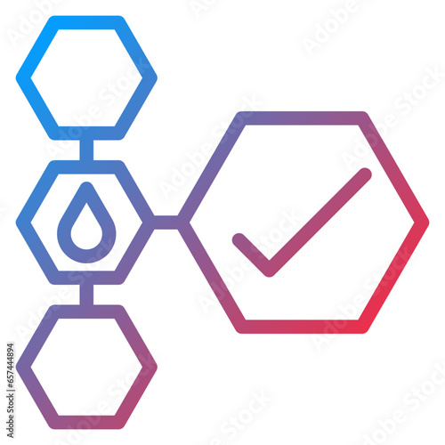 Vector Design Bioavailability Icon Style