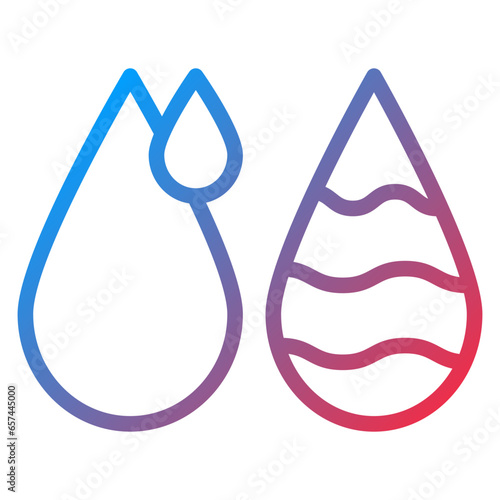 Vector Design Fluid Icon Style