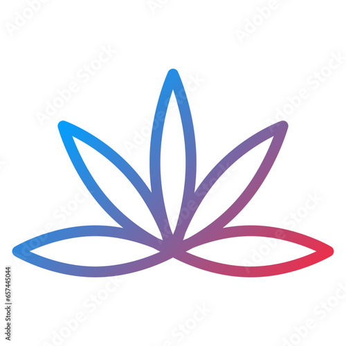 Vector Design Marijuana Icon Style
