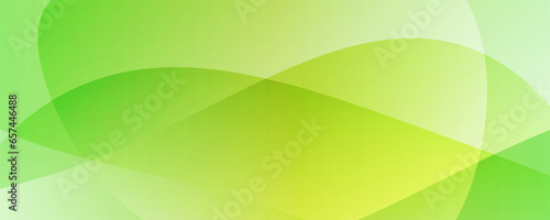 波のような緑色のウェーブラインのベクター背景画像