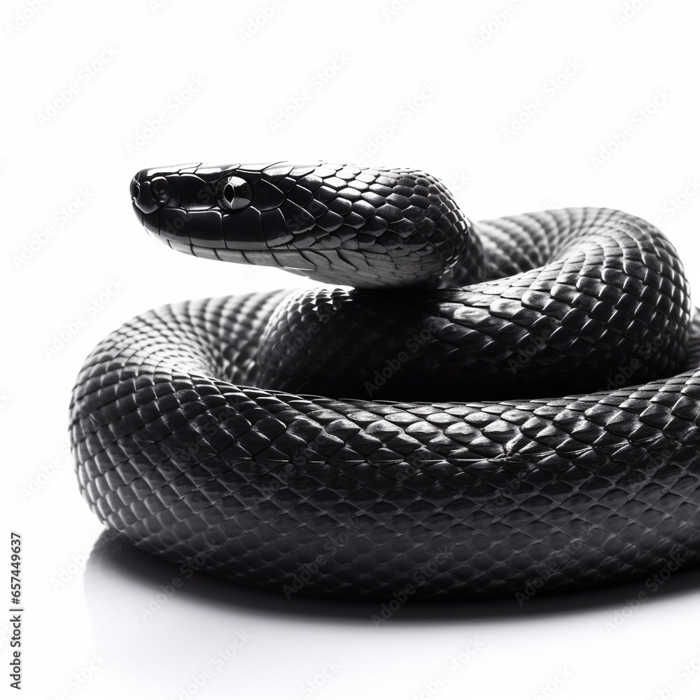 Fototapeta premium とぐろをまく蛇 
