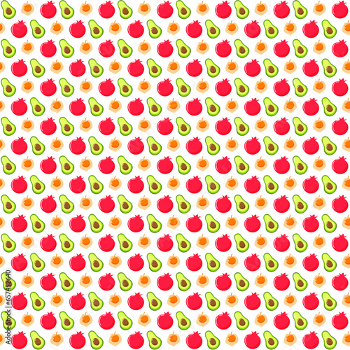 Colorful geometric gradient pattern on round circle background.