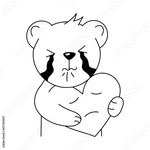 Bear Sobbing 