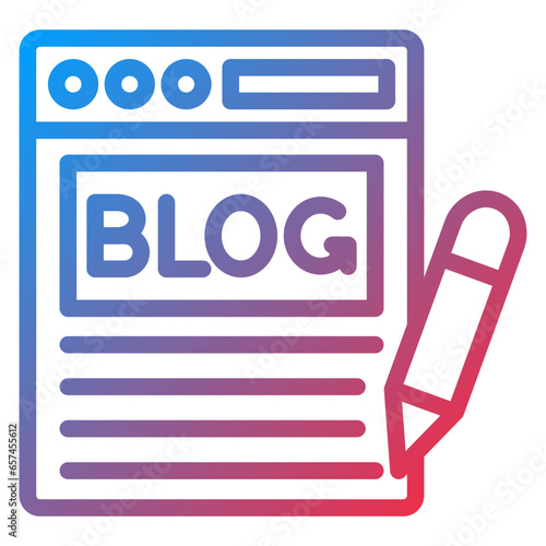 Blog Icon Style