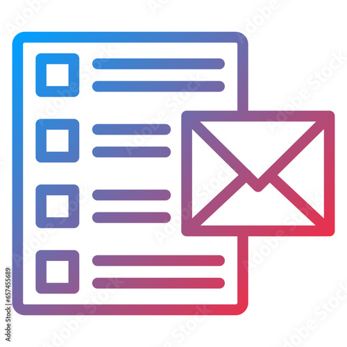 Email List Icon Style