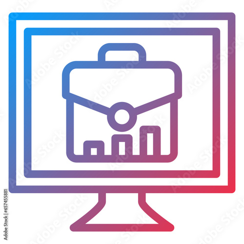 Online Business Icon Style