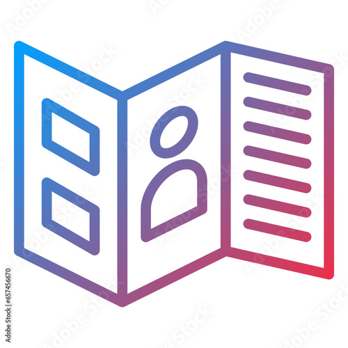 Brochure Icon Style