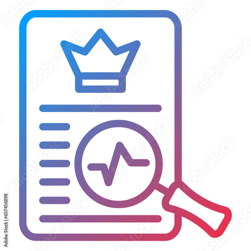Brand Monitoring Icon Style