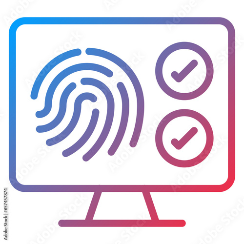 Biometrics Icon Style