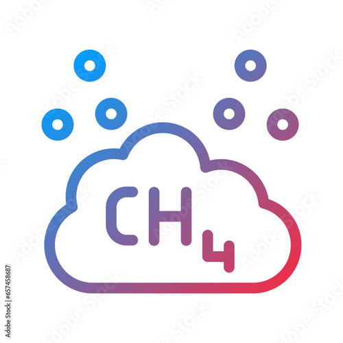 Methane Icon Style