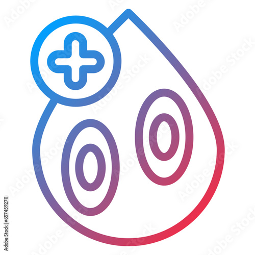 Hematology Icon Style