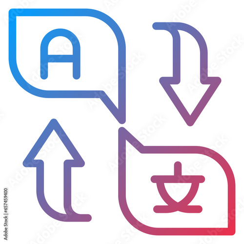 Translator Icon Style