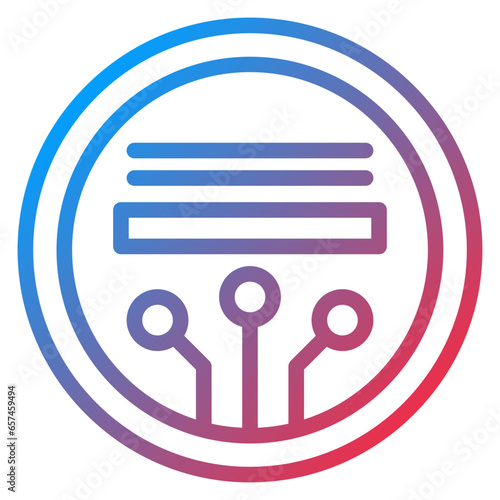 Smart Vacuum Icon Style