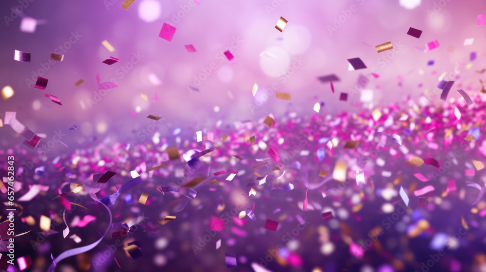 Celebration and colorful confetti party abstract background Celebration and colorful confetti party abstract background