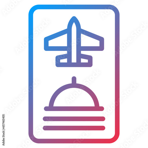 Digital Inflight Menu Icon Style