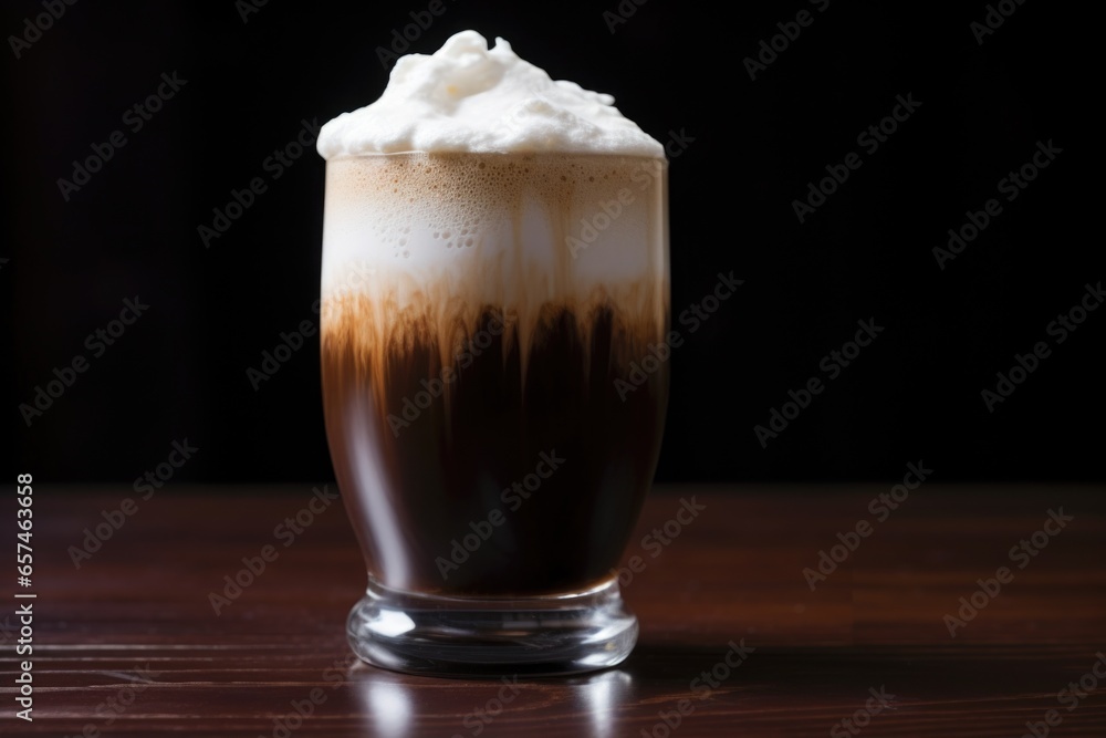 stout beer foam overflowing a pint glass stout beer foam overflowing a pint glass