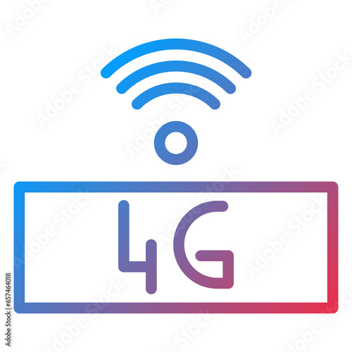 4G Icon Style