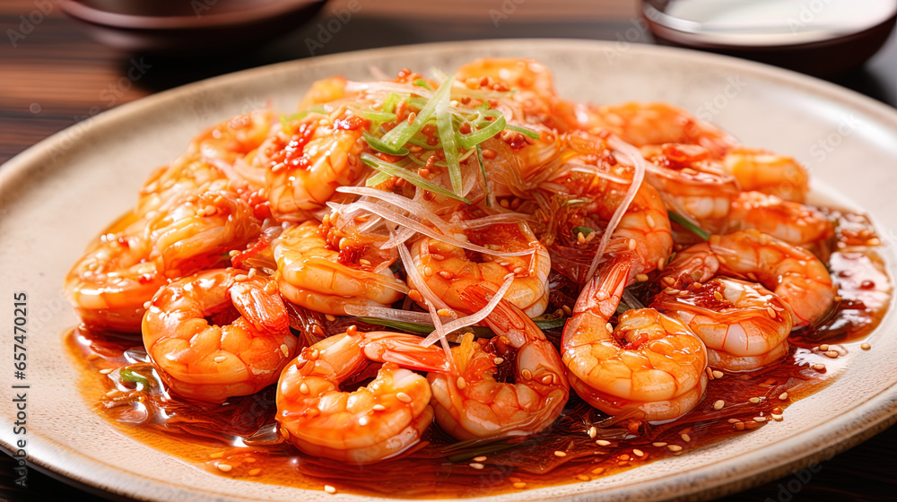 yam talay, a spicy seafood, generative ai yam talay, a spicy seafood, generative ai