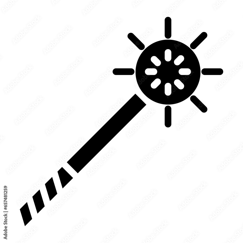 Obraz premium Solid Mace icon