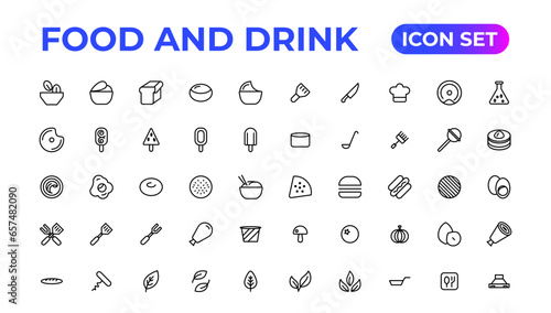 food and drink icons. filled icons such as drink water,apple leaf,pack,kitchen pack,barbecue grill,raspberry leaf,boiler,wine bottle and glass. photo