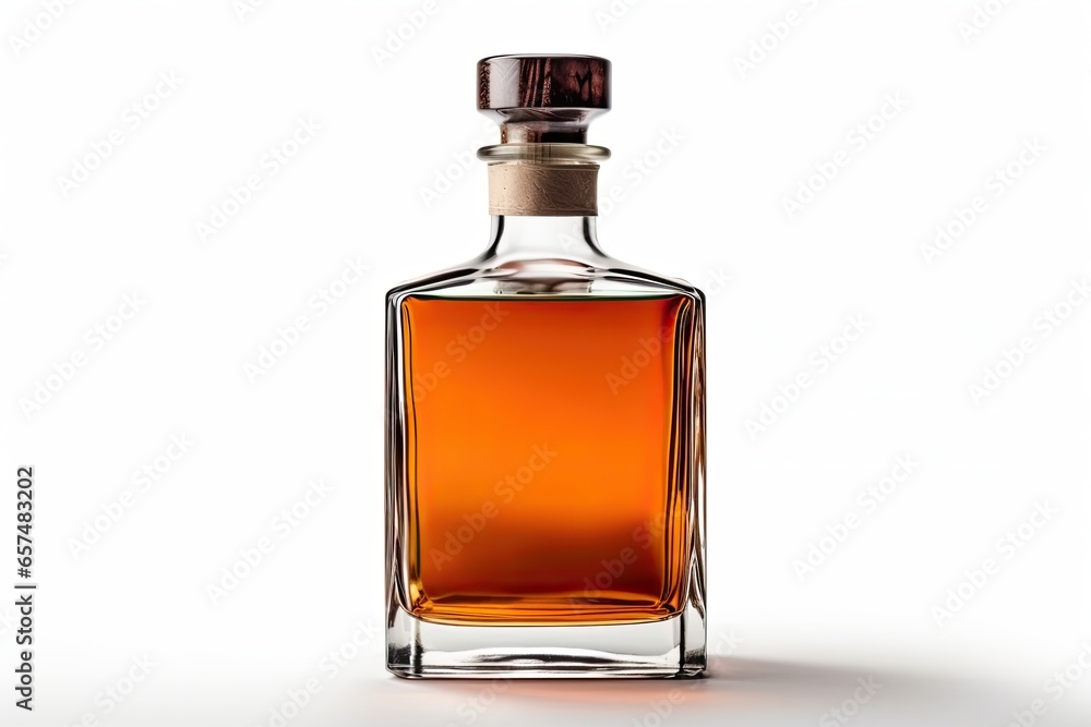 whiskey bottle isolated on white background whiskey bottle isolated on white background