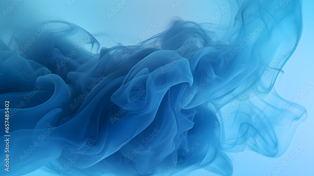 Fototapeta premium blue smoke background