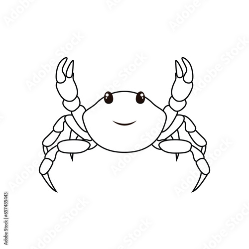 crab spider cartoon